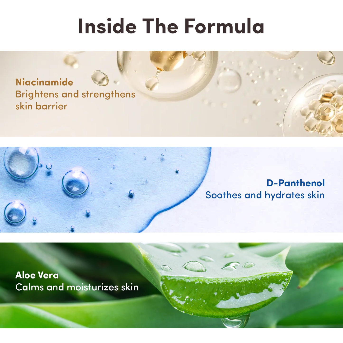 Claymi Miracle Face Cleanser – Gentle Hydration and Brightening with Niacinamide, Aloe Vera and D-Panthenol