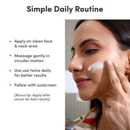Claymi Rice Water Brightening Cream -Intense Hydration and Pigmentation Care with Rice Water Extract, Alpha Arbutin and Bakuchiol