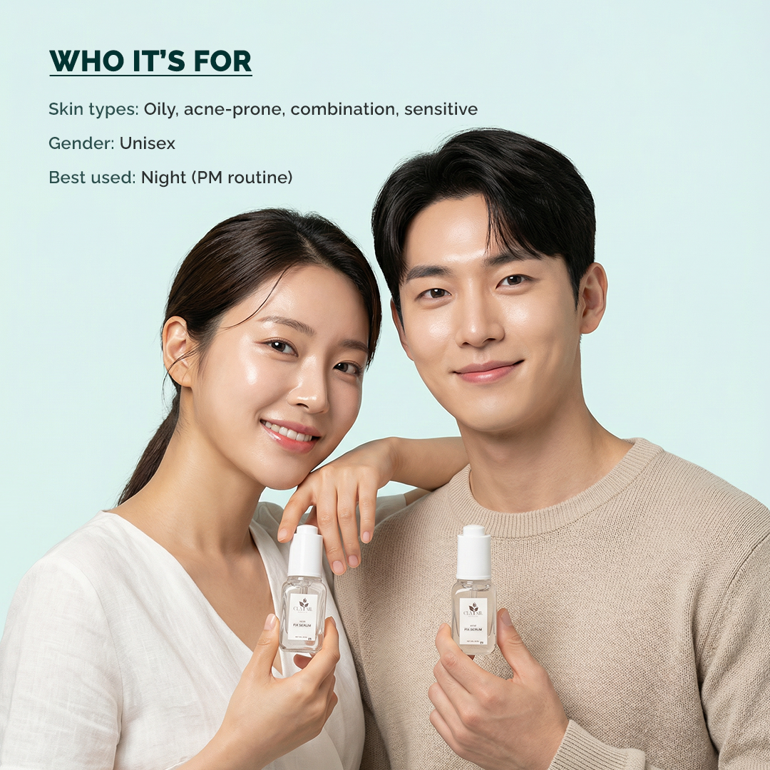 Claymi Acne Fix Serum – With 2% Salicylic Acid, 4% Niacinamide With Azelaic Acid