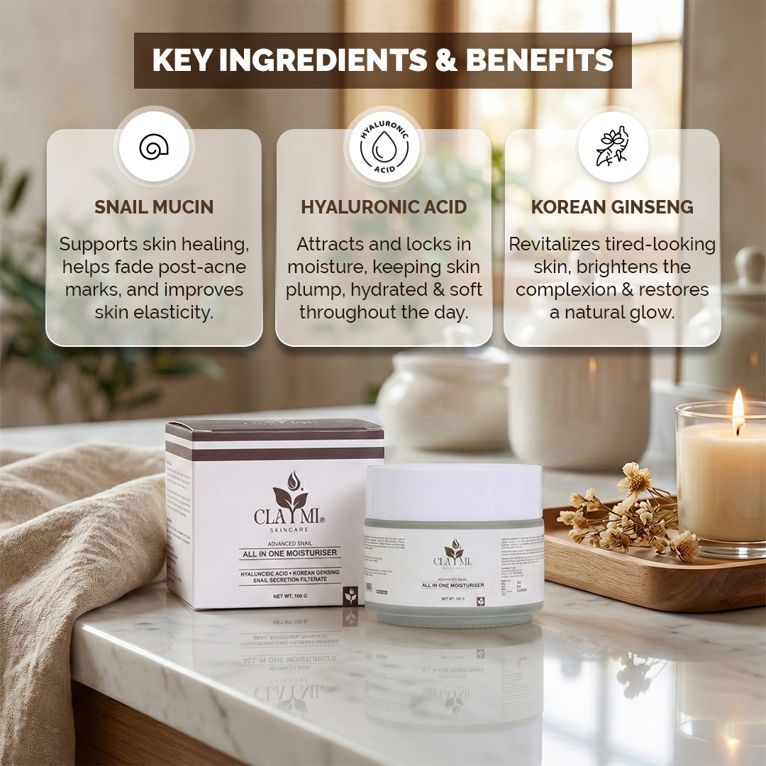 Claymi Advanced Snail All-In-One Moisturiser